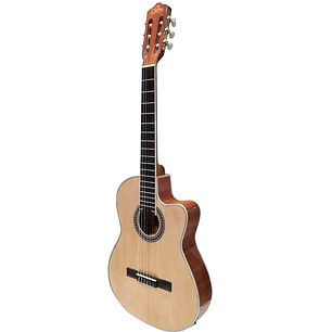 Guitarra Clásica 39 pulgadas cataway electroacustico