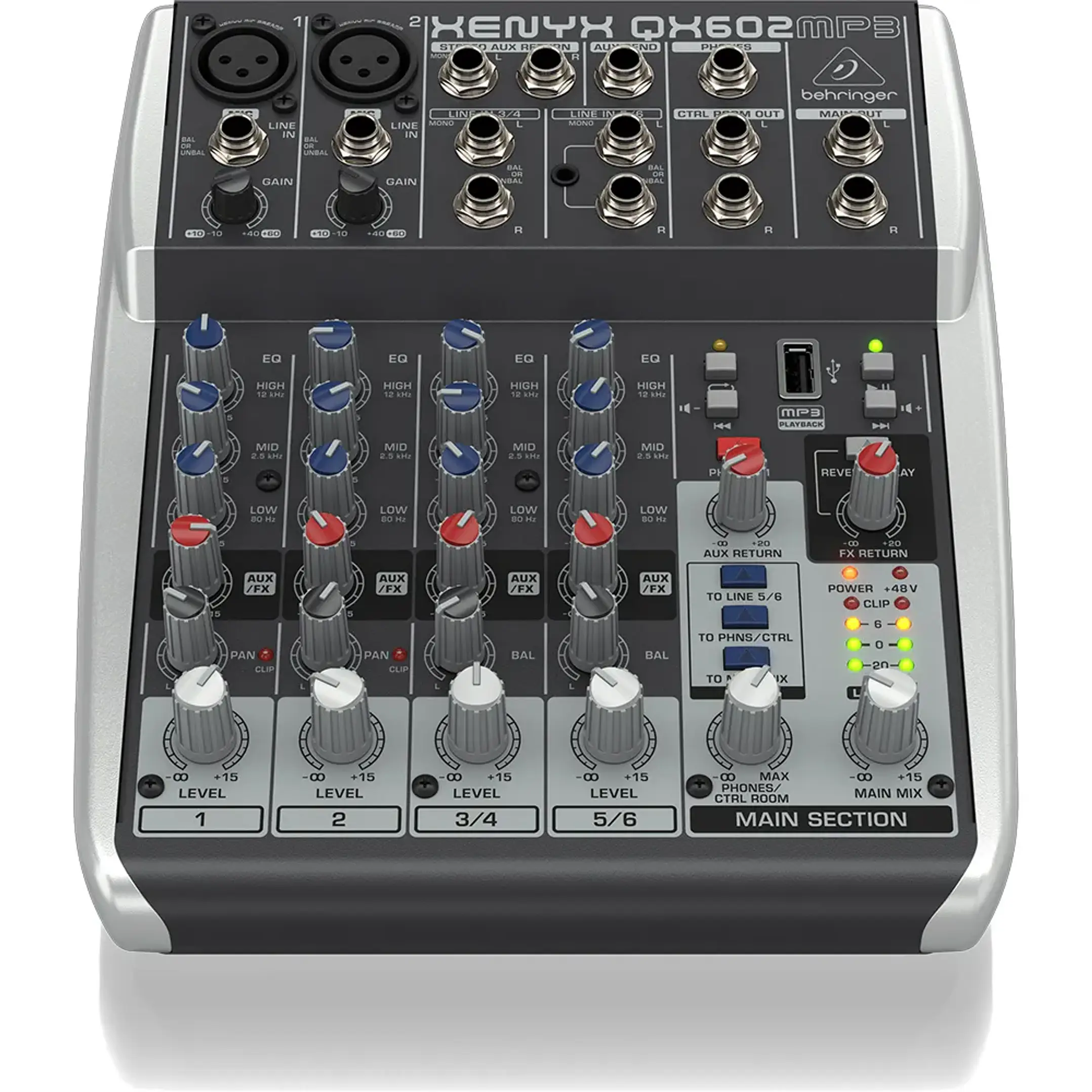 Mixer Behringer XENYX QX602MP3 1