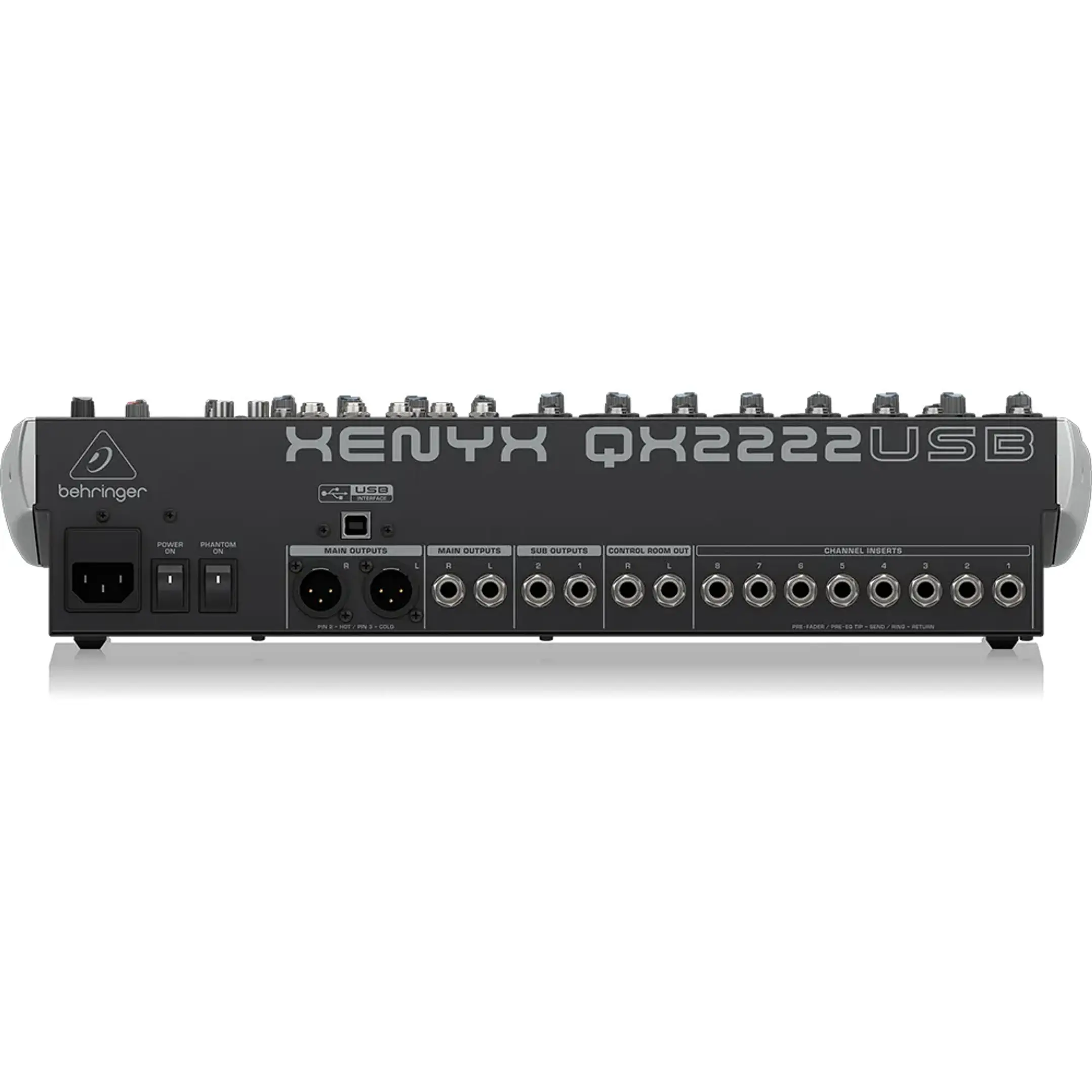 Mixer con usb Behringer XENYX QX2222USB 3