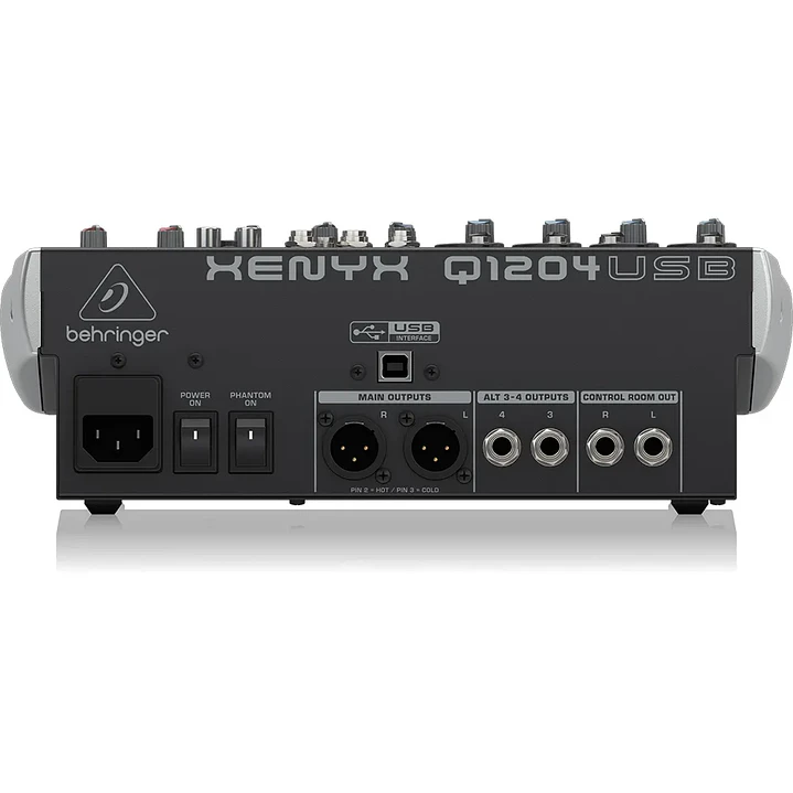 Mixer Con USB Behringer XENYX Q1204USB 3