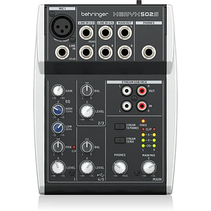 Mixer Con USB Behringer XENYX 502S