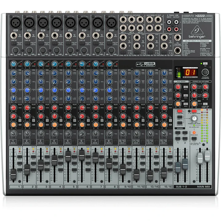 Mixer Behringer X2222USB 2