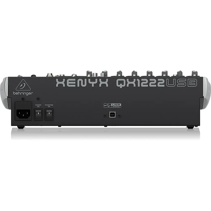 Mixer Análogo Con Efectos y USB Behringer XENYX QX1222USB 3