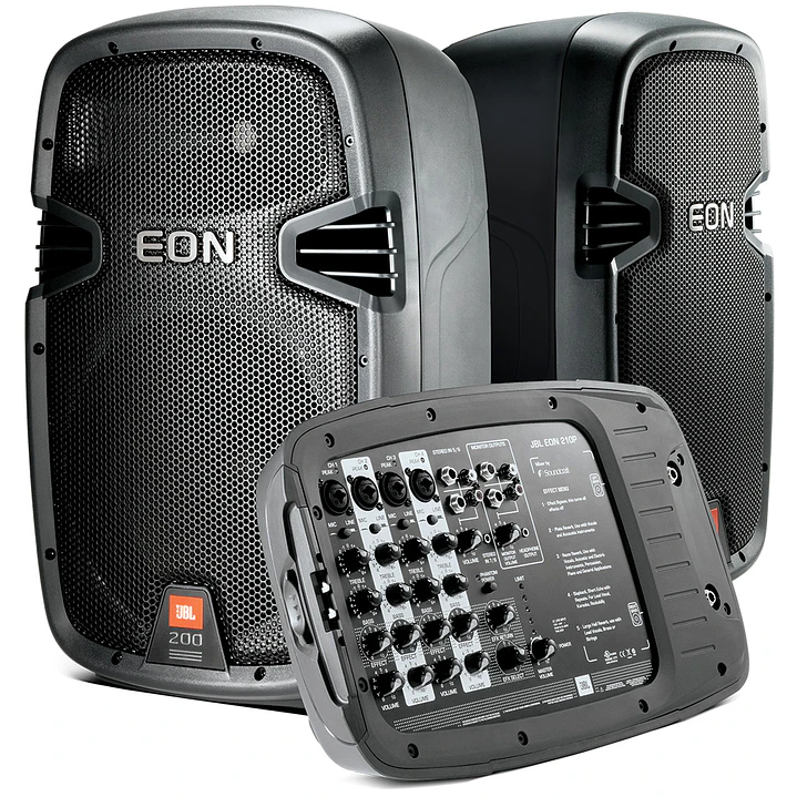 sistema de audio portatil jbl eon 210p 1