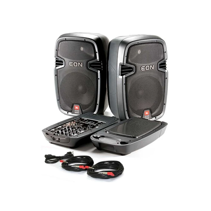 sistema de audio portatil jbl eon 210p 2