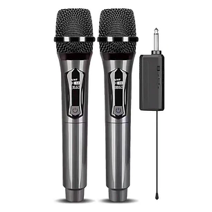 microfono doble uhf 20m
