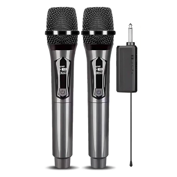 microfono doble uhf 20m 1