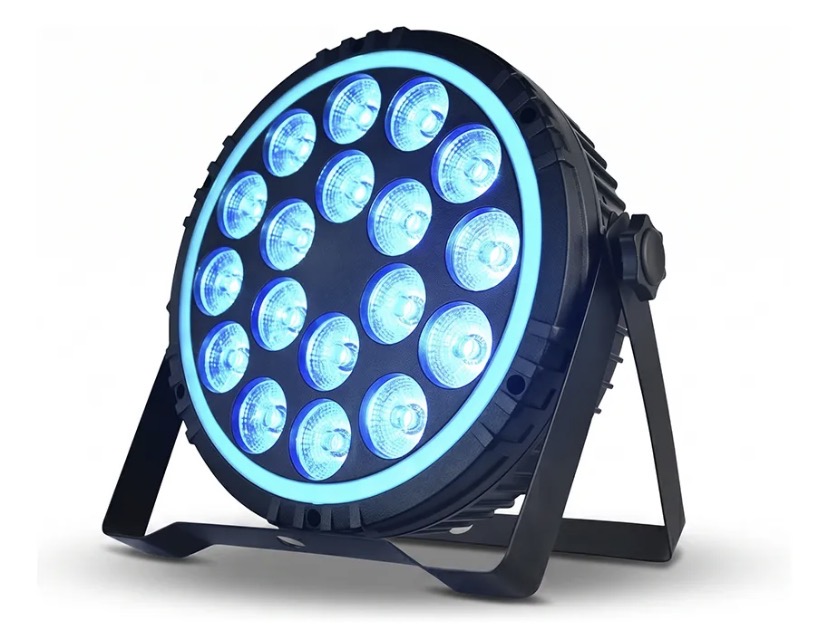 Foco Par Led 18x12 Led Ring RGBW 4 EN 1