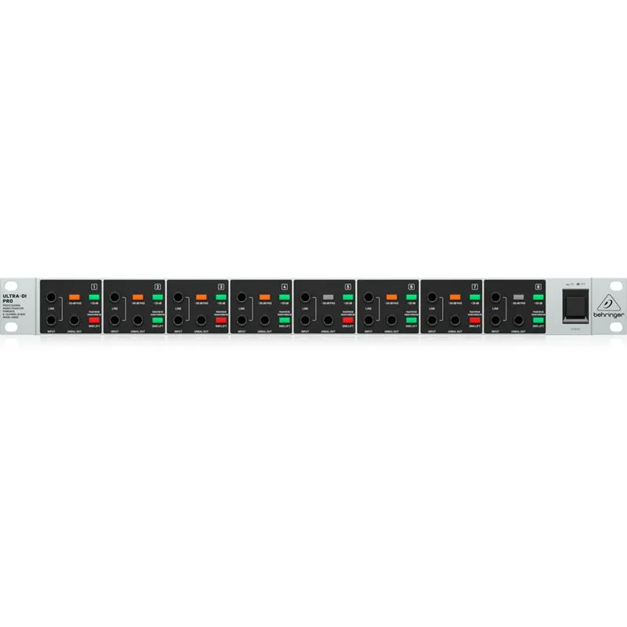 Caja directa activa Behringer DI800 rackable 1