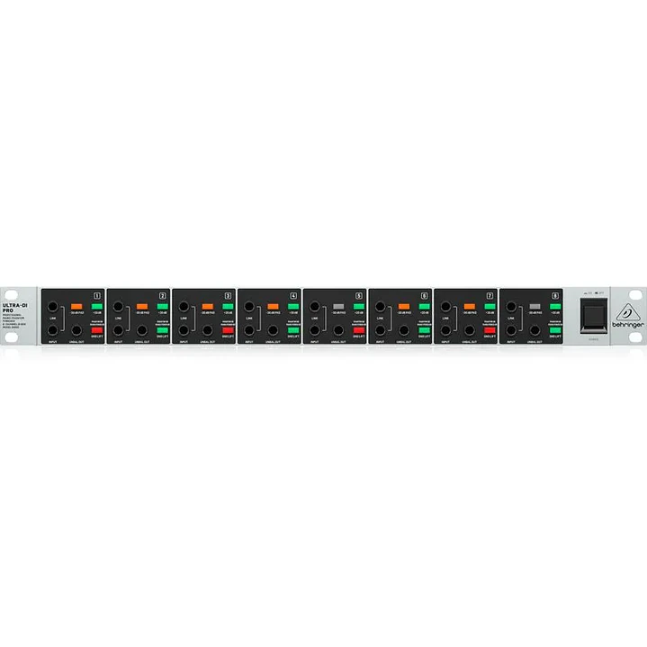 Caja directa activa Behringer DI800 rackable 1