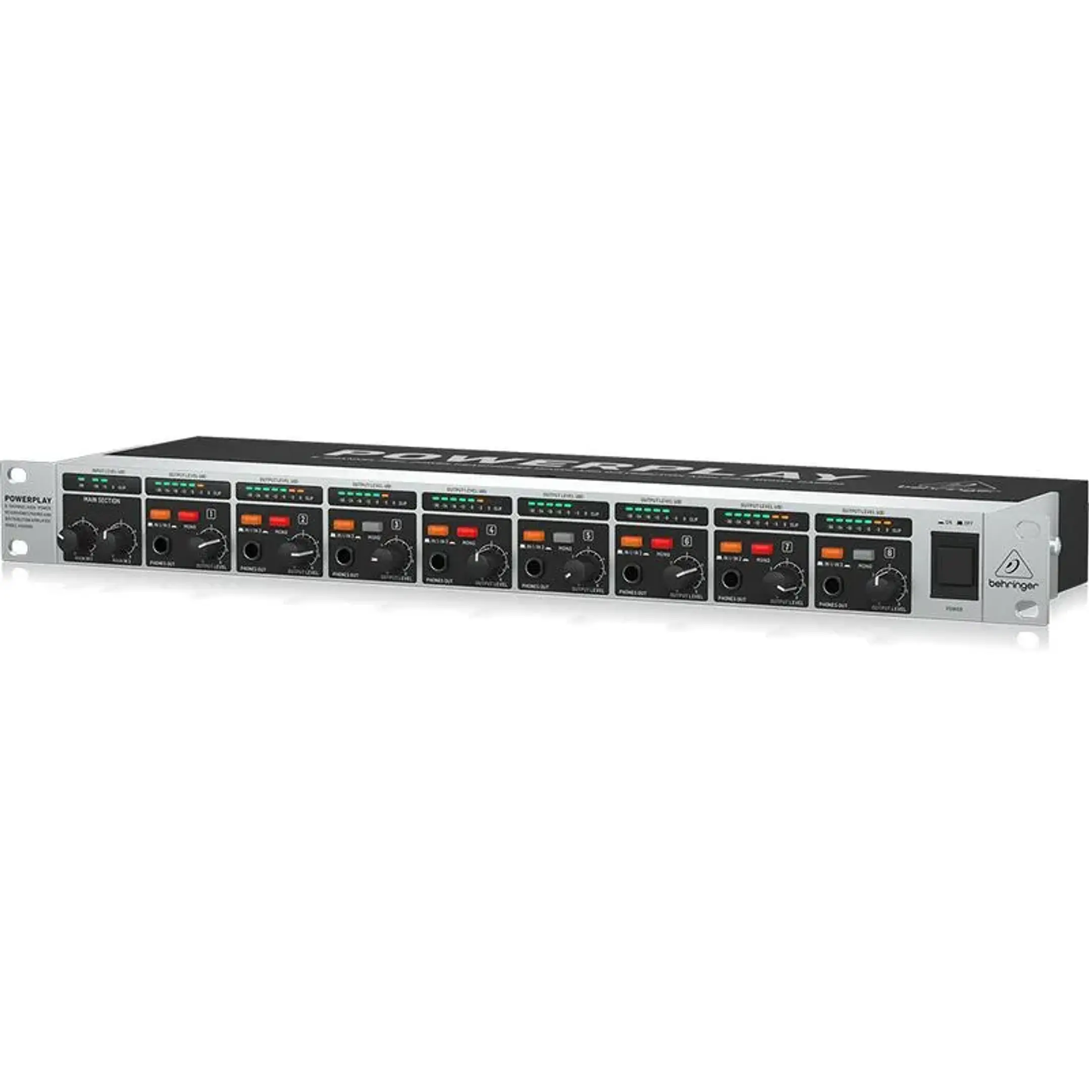 Amplificador De Audifonos Behringer HA8000 - 8CH 1