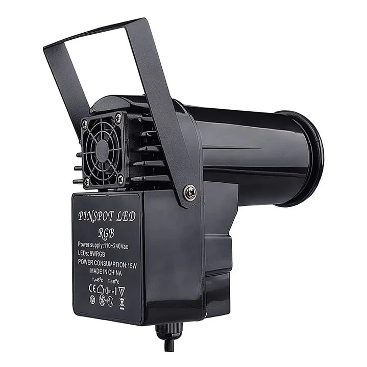 pinspot rgb 15w 2