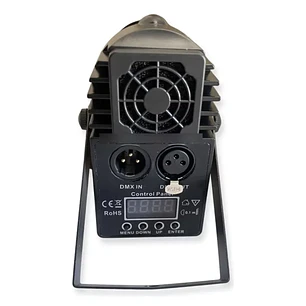 Pinspot Light Black 1x15w RGBW 4IN1 LED CON DMX