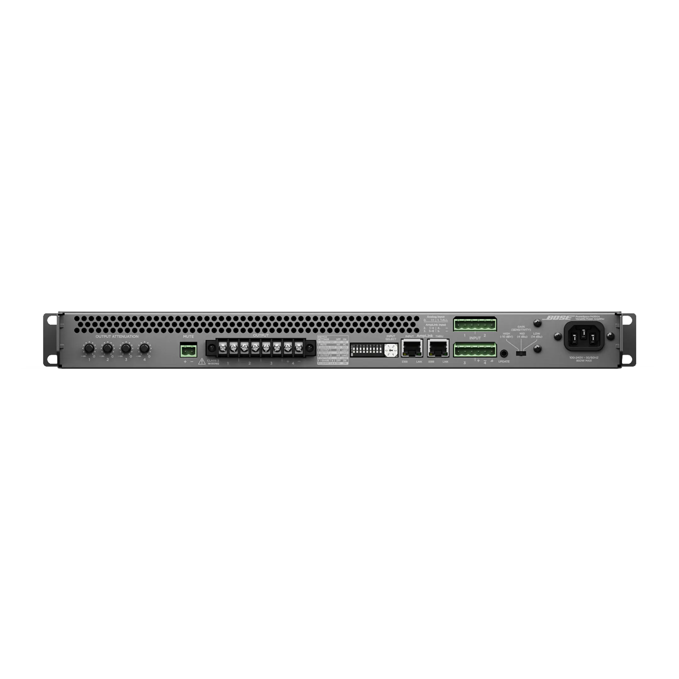 PowerSpace Amplificador de potencia versátil P4300A 2