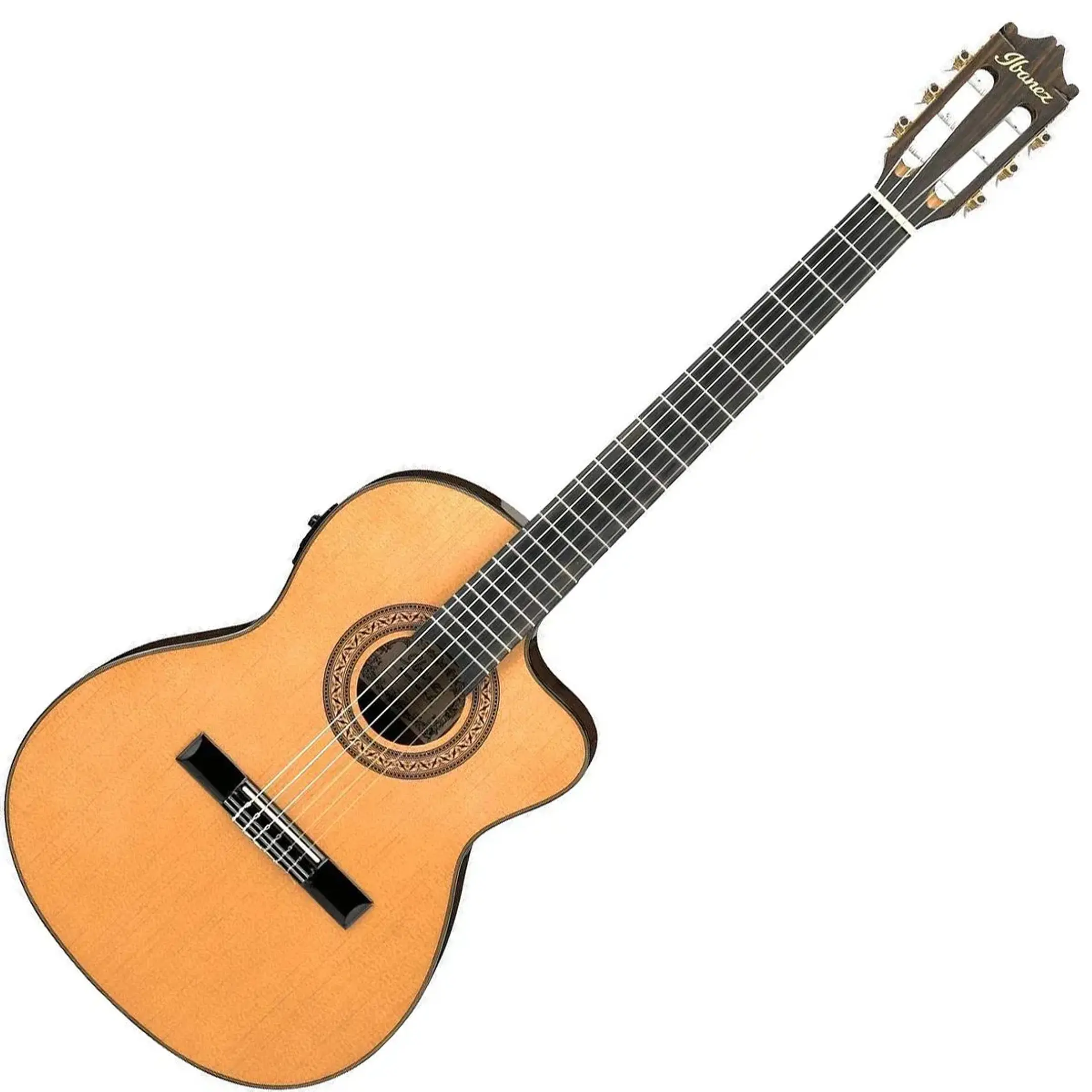 Guitarra electroacústica Ibanez GA5TCE - color amber 1