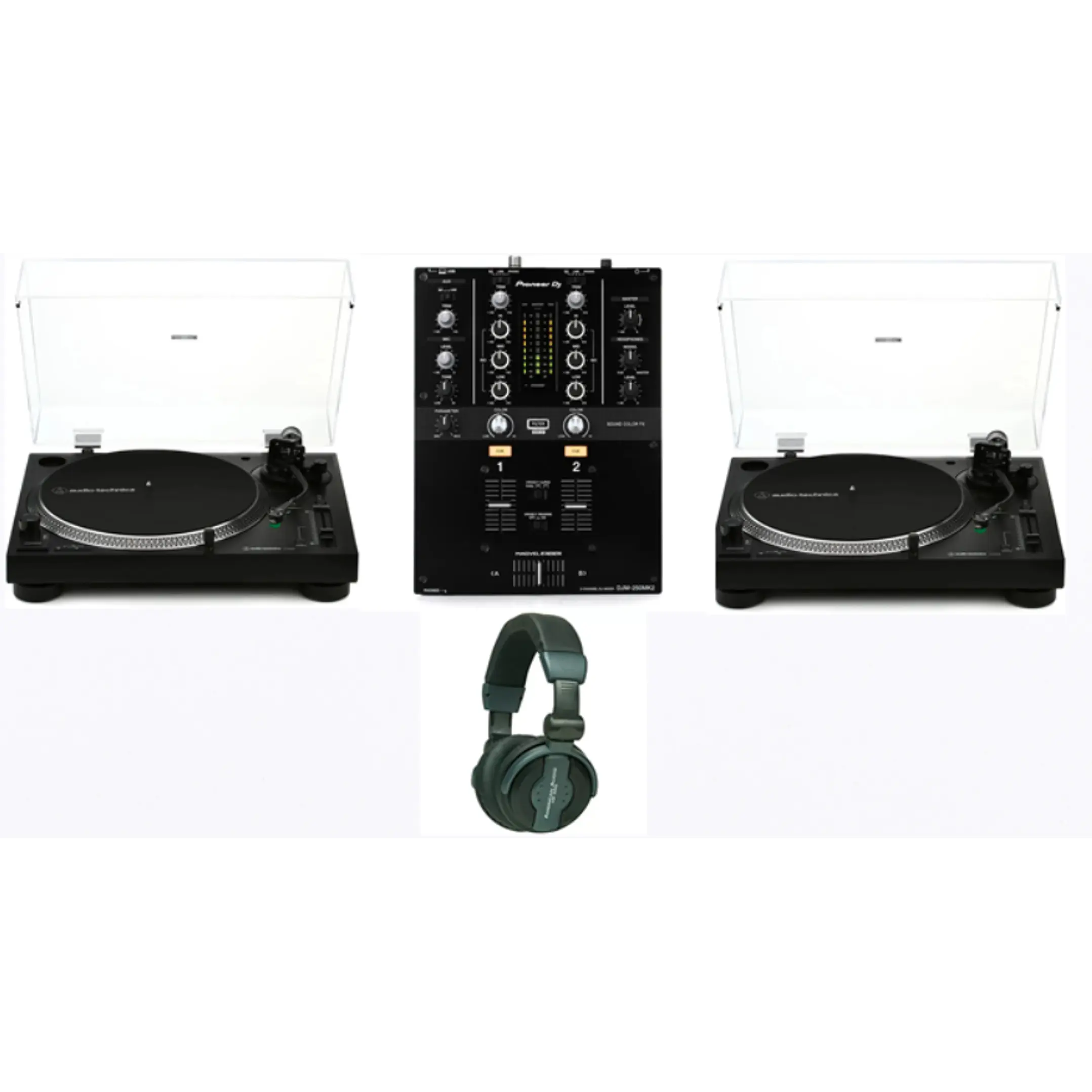 kit dj mixer mas tornamesas 1