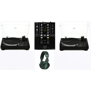 kit dj mixer mas tornamesas