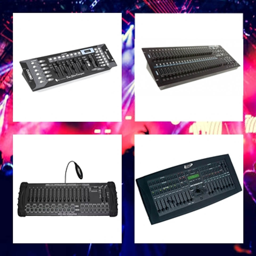 CABLES Y CONTROLES DMX
