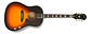Guitarra Electroacústica Epiphone EJ-160E Edición Limitada Vintage sunburst - Miniatura 2