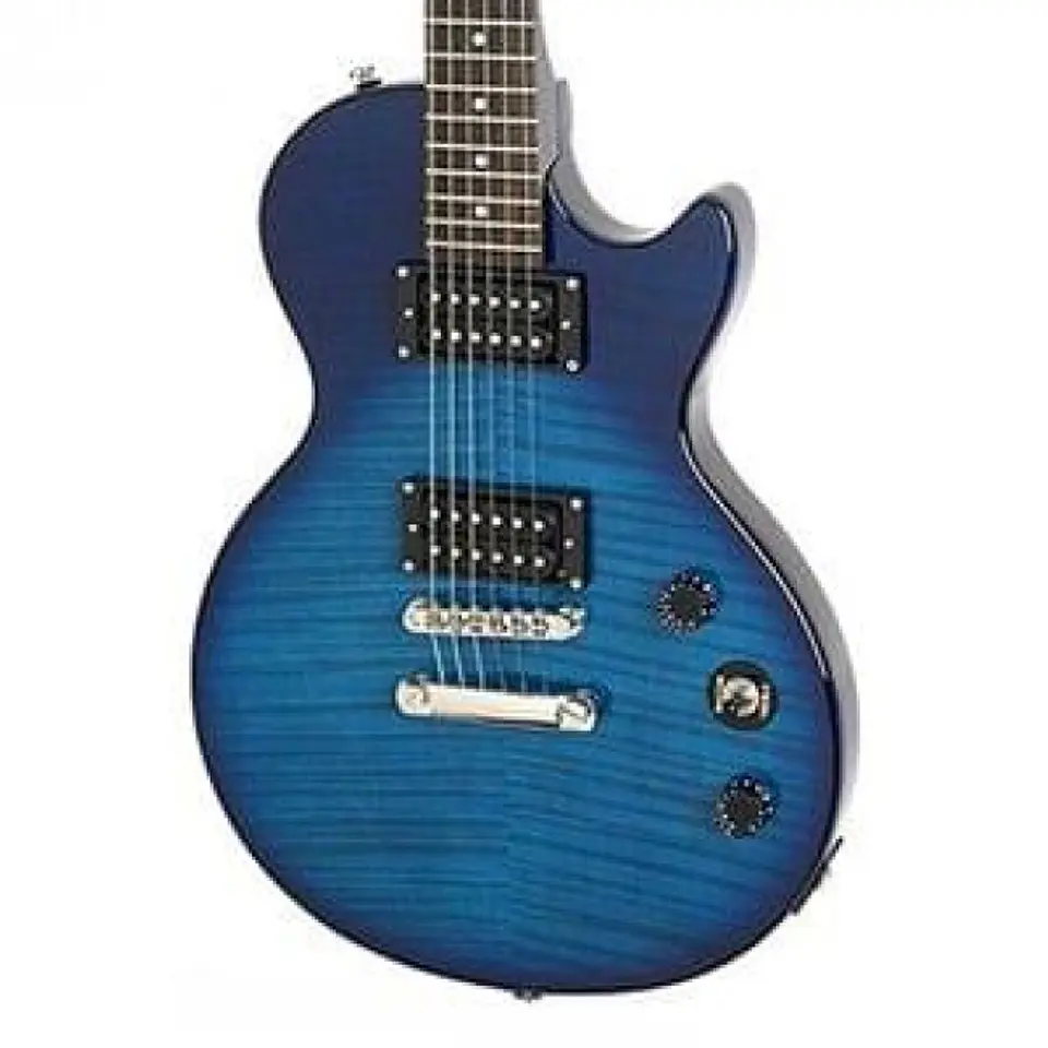 Guitarra eléctrica Limited Edition Les Paul Special-II Plus Transparent Blue Vintage 1