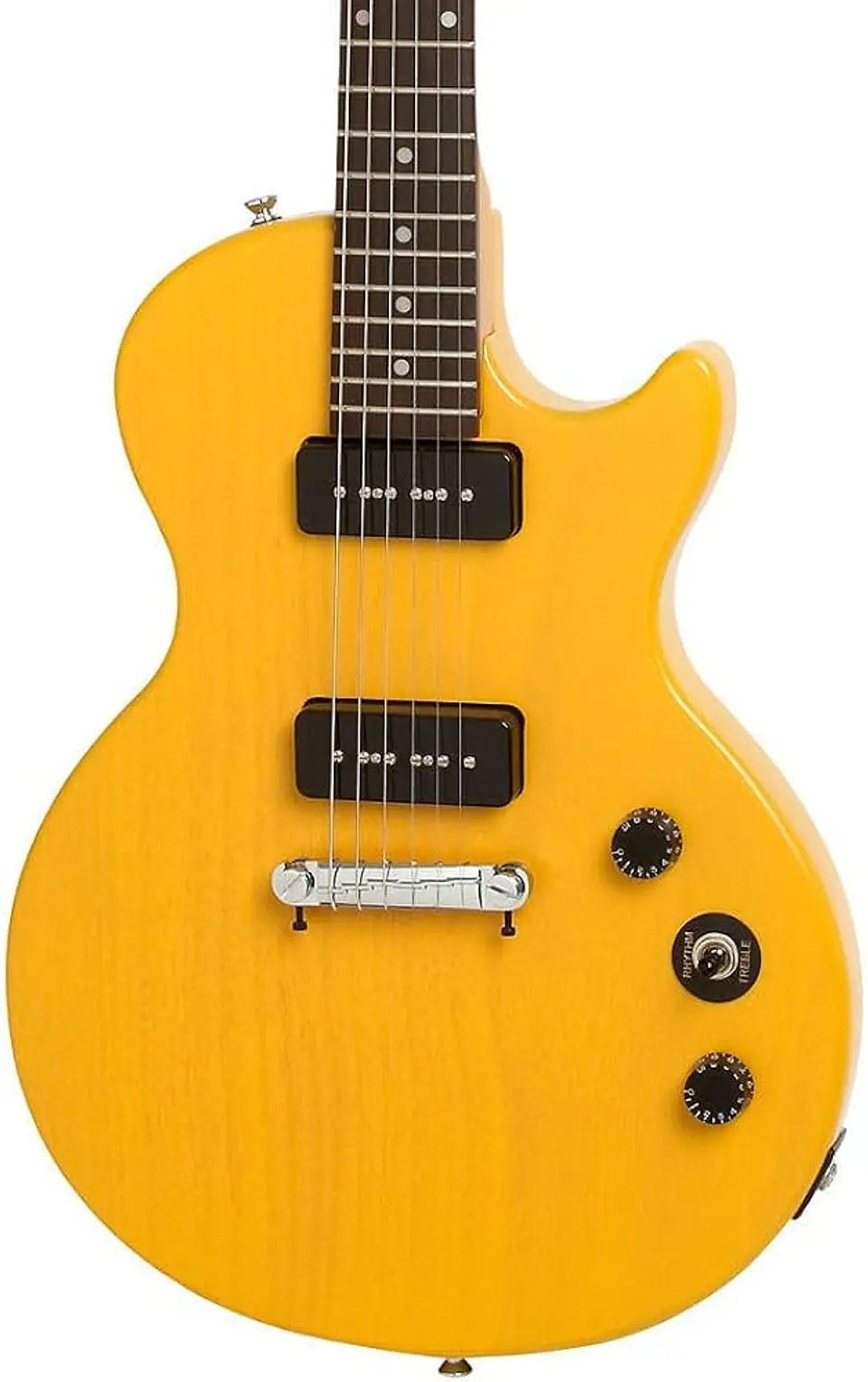 Guitarra Eléctrica Les Paul Special I P-90 amarilla 2