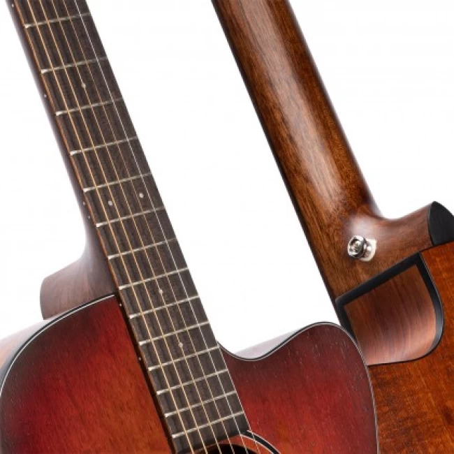 Guitarra Electroacustica Cort Cuerpo Cutaway OM Blackwood