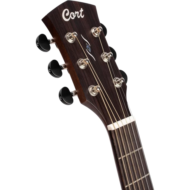 Guitarra Electroacustica Cort Cuerpo Cutaway OM Blackwood 3