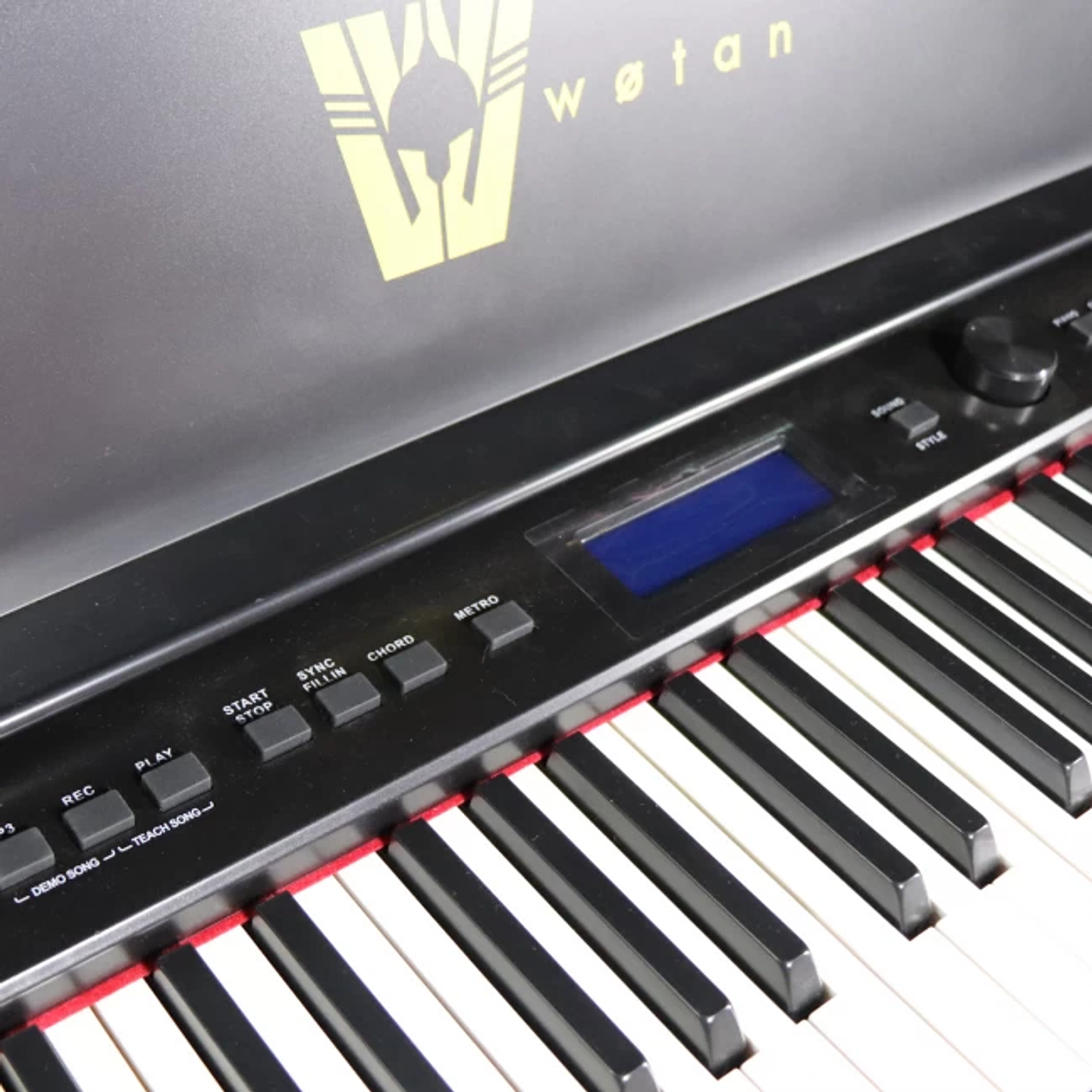 Wotan Piano digital eléctrico de 88 teclas sensibles  3