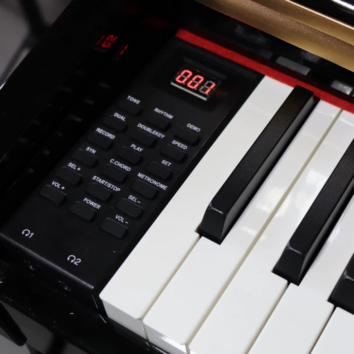 Piano Wotan digital eléctrico de 88 teclas sensibles a la velocidad 4