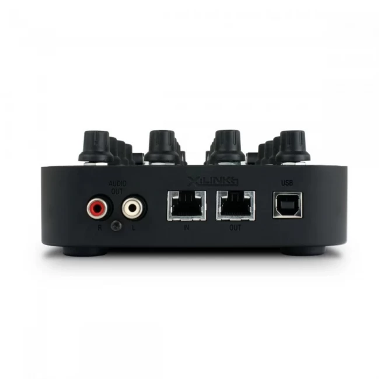 Controlador Dj midi mezclador de 4 Canales usb 3