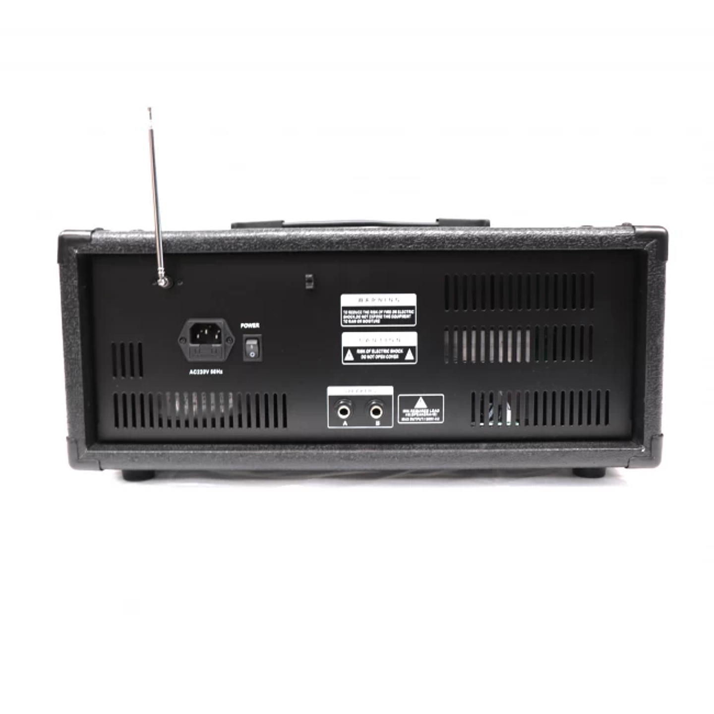 Consola potenciada de 8 canales con Bluetooth, FM y MP3 3