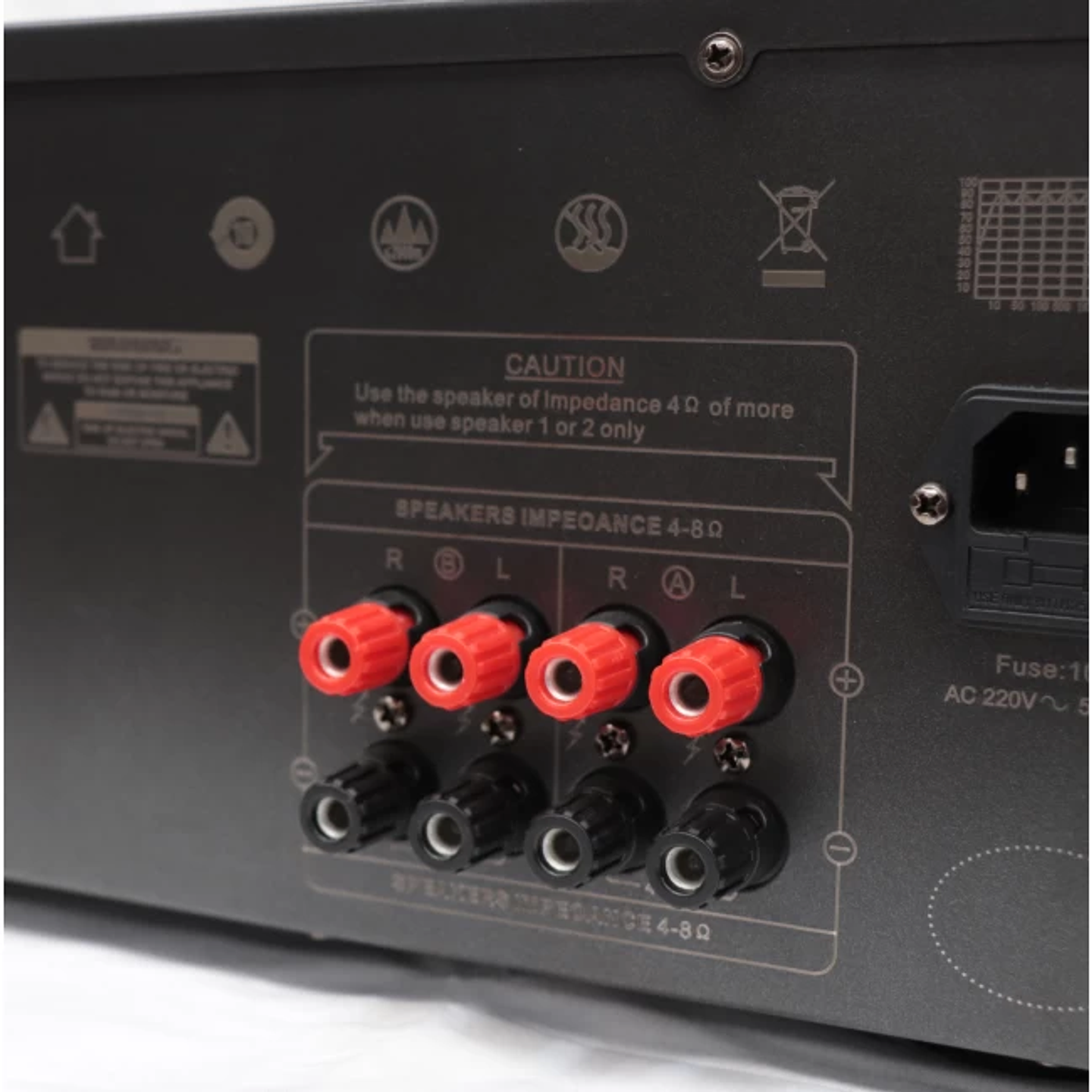 VMR Amplificador 2*250w=500w 3