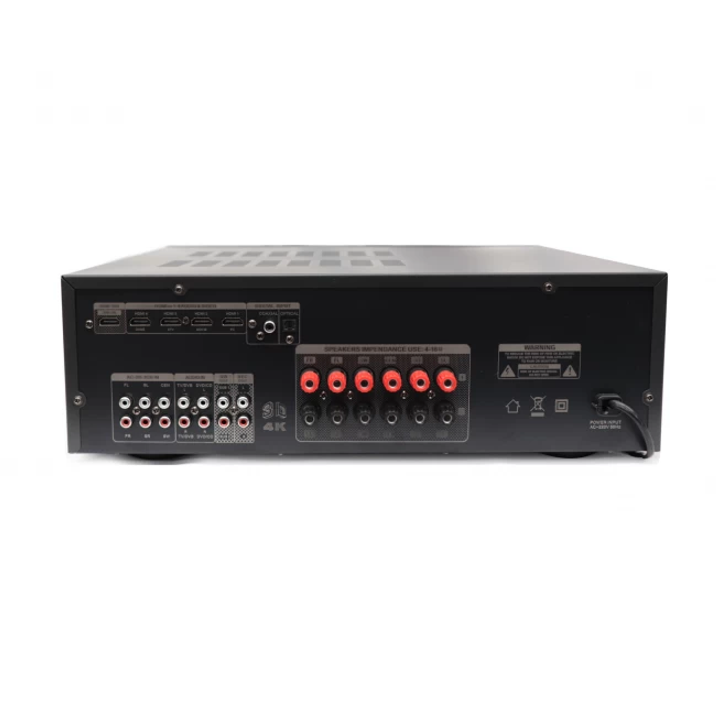 VMR Amplificador 100+100w+150w+80+80+80 2