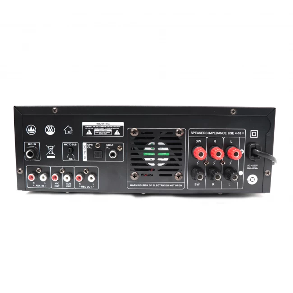 VMR Amplificador 2*100w+150w=350W 3