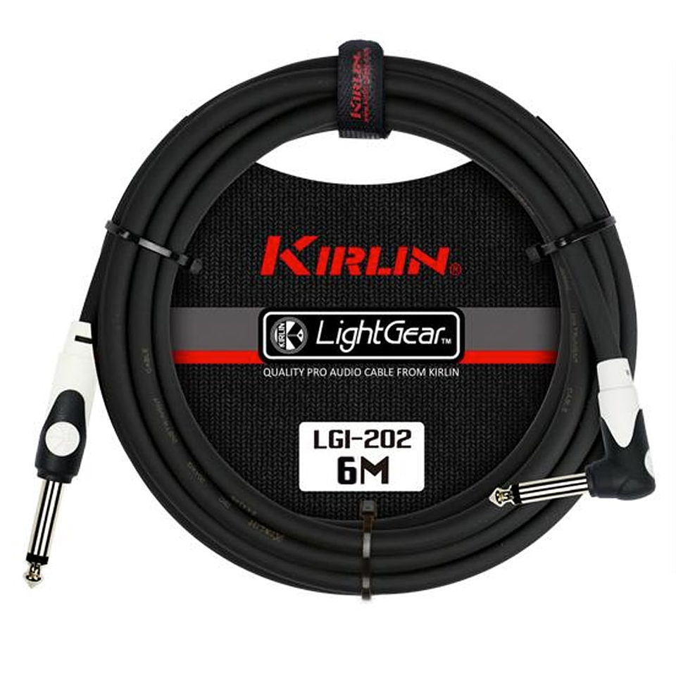 Cable Plug 6.3 a 6.3 en L Kirlin 6 Metros 1