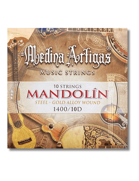 Medina Artigas 1400-10 Encordado mandolina 10 cuerdas