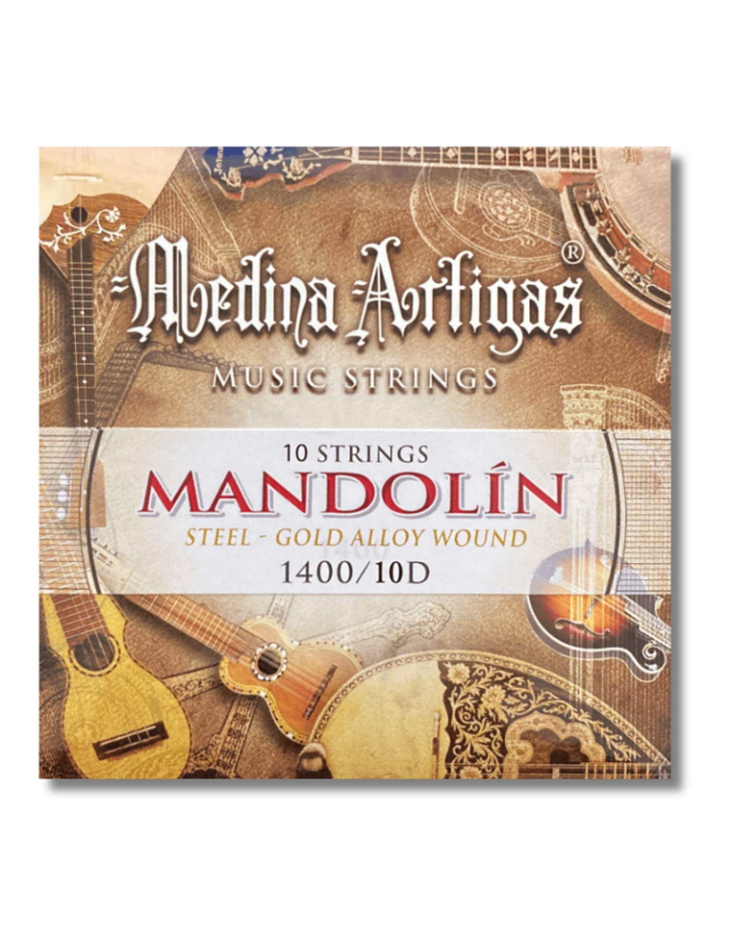 Medina Artigas 1400-10 Encordado mandolina 10 cuerdas 1