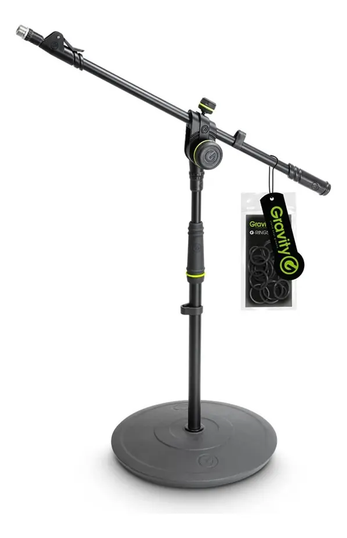 Stand Para Micrófono De Mesa Gravity Ms22b Con Boom 1
