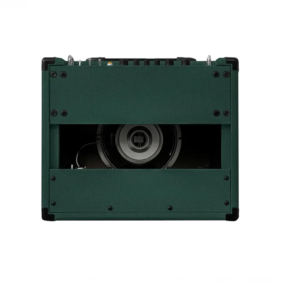 Amplificador valvular Orange combo para guitarra eléctrica Rocker 15 limited edition color verde 3