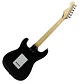 Guitarra eléctrica Wotan Stratocaster color negro - Miniatura 2