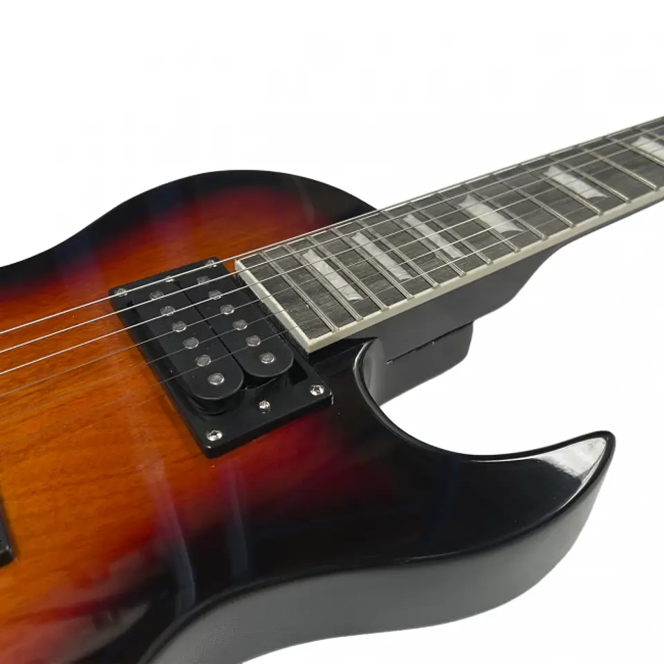 Guitarra eléctrica tipo LP Vintage Sunburst 3