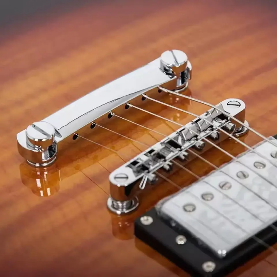 Guitarra eléctrica tipo LP Vintage Sunburst 5