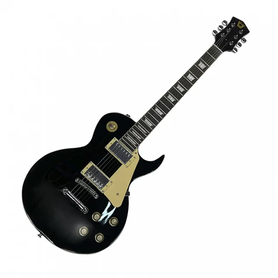 Guitarra eléctrica Wotan Tipo LP color negro 1