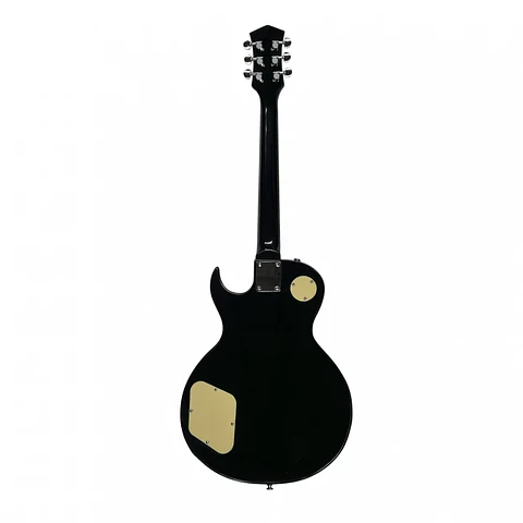 Guitarra eléctrica Wotan Tipo LP color negro