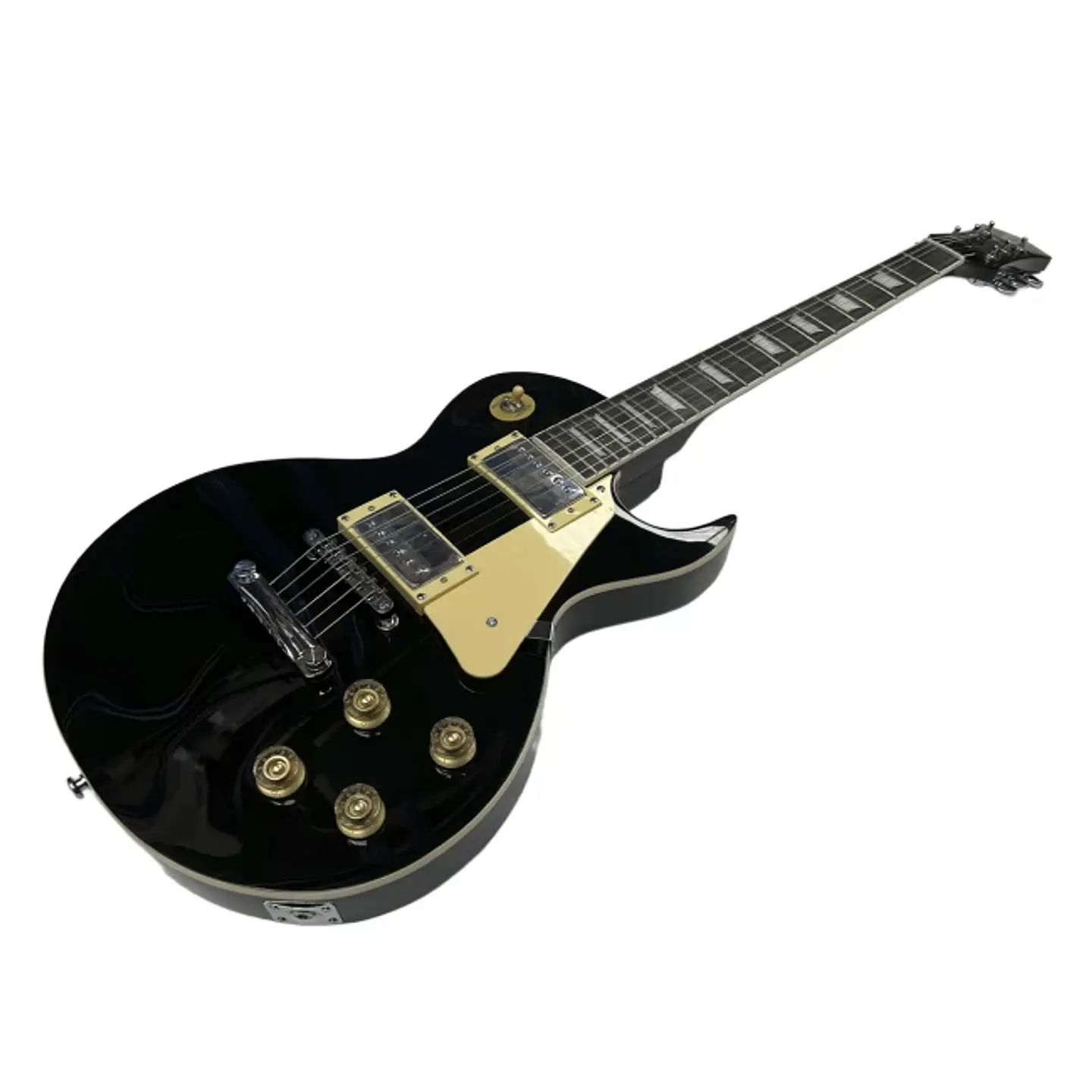 Guitarra eléctrica Wotan Tipo LP color negro 3