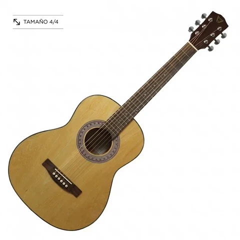 Guitarra acústica Wotan 4/4 con cuerdas de metal