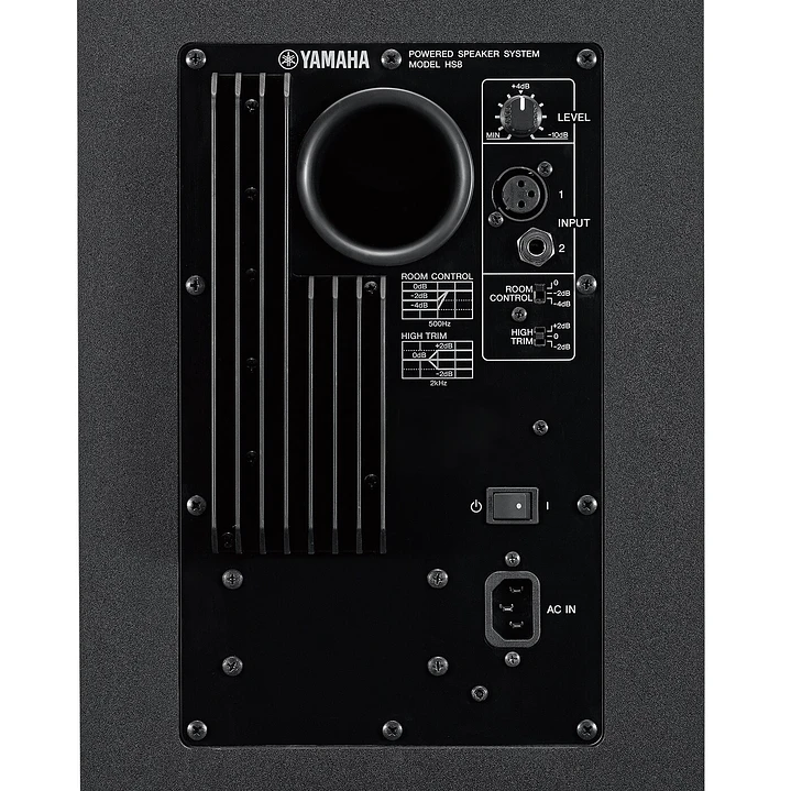 Par de Monitores de Estudio Yamaha HS8 Biamplificado 3
