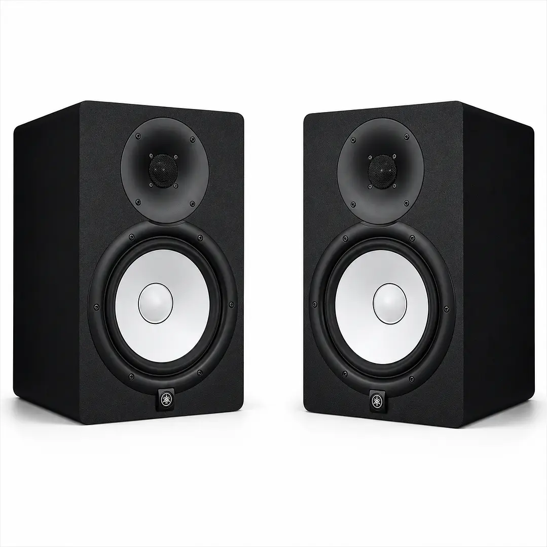 Par de Monitores de Estudio Yamaha HS8 Biamplificado 4
