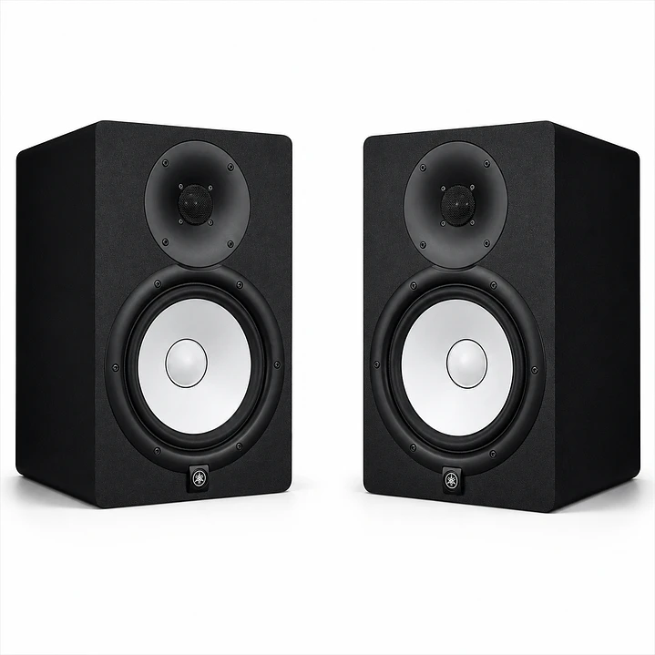 Par de Monitores de Estudio Yamaha HS8 Biamplificado 4