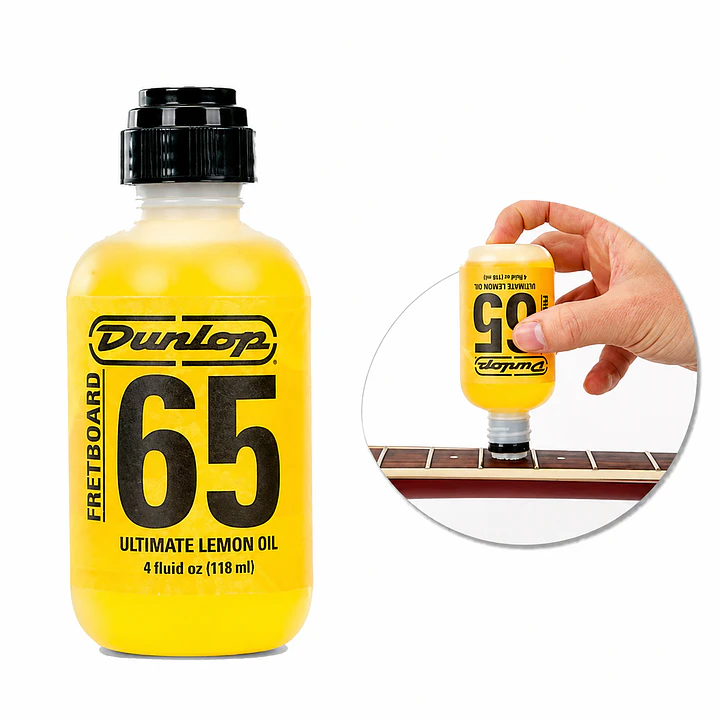 Dunlop Formula 65 Ultimate Lemon Oil - Limpiador para Diapasón 118 ml 1